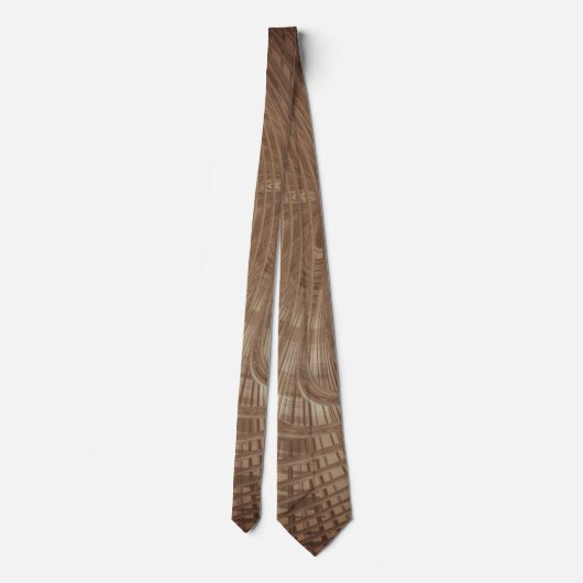 Cravate Waves Abstrait (Dos)