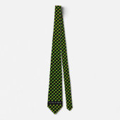 Cravate Wavy Sao Tome and Principe Flag Pattern  (Devant)
