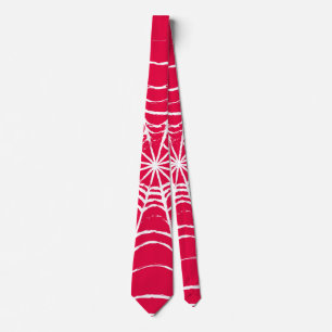 Cravate Web rose
