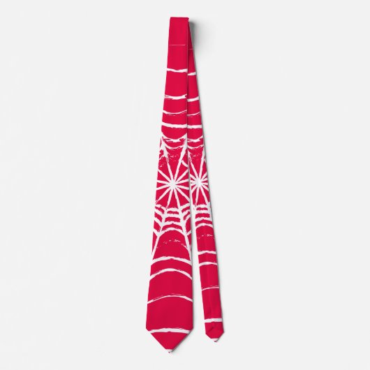 Cravate Web rose (Devant)