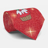 Cravate Weihnachtsmuffin (Roulé)