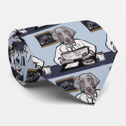 CRAVATE WEIMARANER (Roulé)