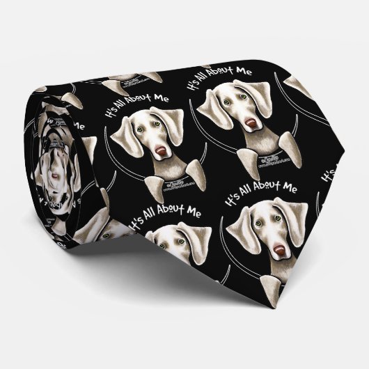 Cravate Weimaraner IAAM (Roulé)