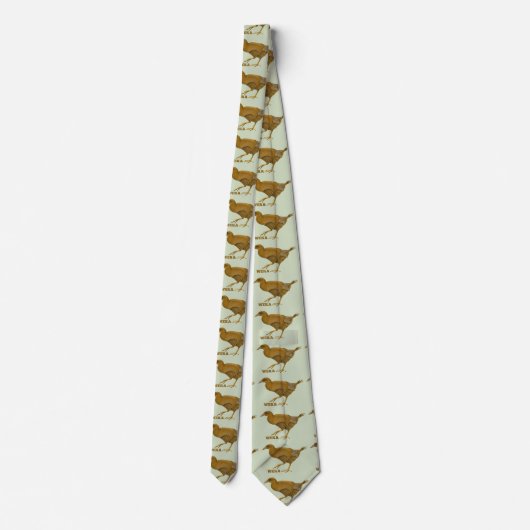 Cravate Weka New Zealand Bird (Dos)