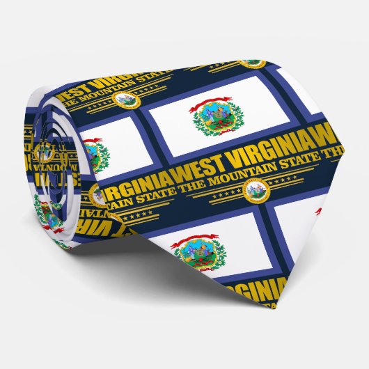 Cravate West Virginia (SP) (Roulé)