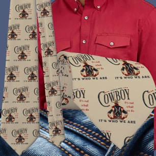 Cravate Western Rodeo Cowboy Bucking Horse C'est qui nous 
