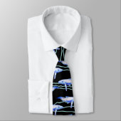 Cravate Whale Pattern  Neck Tie (Attaché)