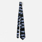 Cravate Whale Pattern  Neck Tie (Dos)