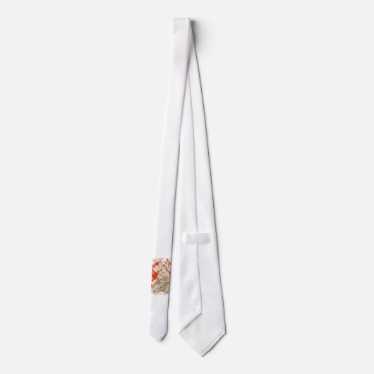 Cravate Wheate Tartan (Dos)