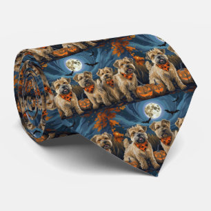 Cravate Wheaten Terrier Halloween Éffrayant