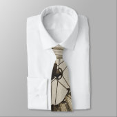 Cravate Wheel of A Windmill Sepia (Attaché)