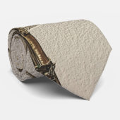 Cravate Wheel of A Windmill Sepia (Roulé)