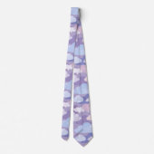 Cravate Whimsical Pastel Clouds et étoiles Motif (Dos)