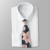 Cravate Whimsical rose Sakura Motif (Attaché)