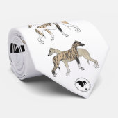 Cravate whippet collection (Roulé)