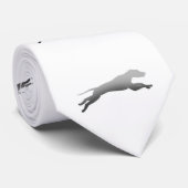Cravate Whippet Silhouette Running (Roulé)