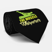 Cravate Whisperer de muscle - cadeau de physiothérapeute (Roulé)