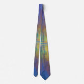 Cravate Whispering Woods dans les couleurs pastel (Dos)