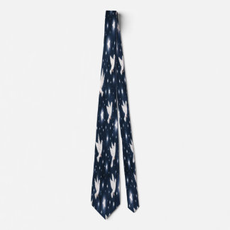 Cravate White Doves and Stars Tie
