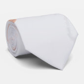 Cravate White Marble and Gold Accent Elegant Luxury (Roulé)
