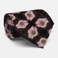 White Morning Glory Flower Close Up Motif