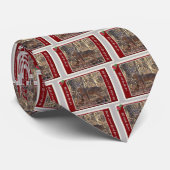 Cravate Whitetail Deer Happy Holidays Items (Roulé)