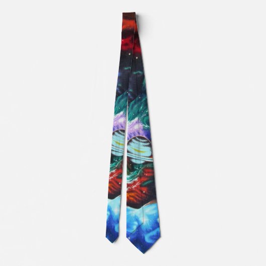 Cravate Wi-Fi Sci de l'espace extra-atmosphérique  (Dos)