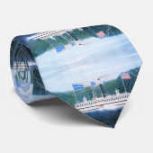 Cravate Wiehawken ferry à vapeur 1868 (Roulé)