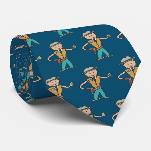 Cravate Wild West Sheriff (Roulé)