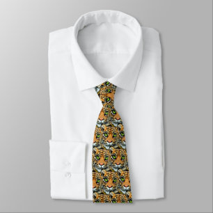 Cravate Wild Young Tiger Face Motif
