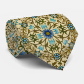 Cravate William Morris Antique 1873 Vine & Floral Pattern (Roulé)