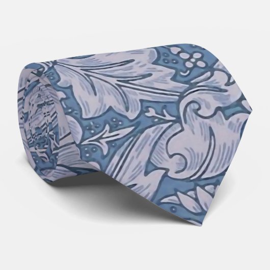 Cravate William Morris "Bachelors Button" 2. (Roulé)