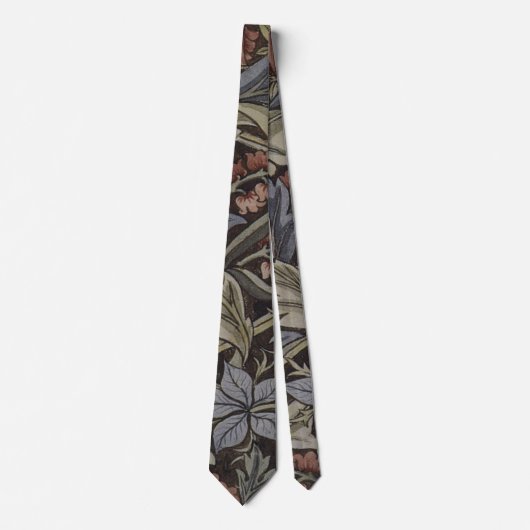 Cravate William Morris Bluebell Tapestry Design (Devant)