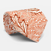 Cravate William Morris Botanical Apple Design (Roulé)