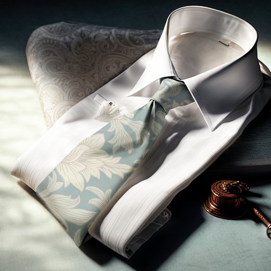 Cravate William Morris Chrysanthemum Motif