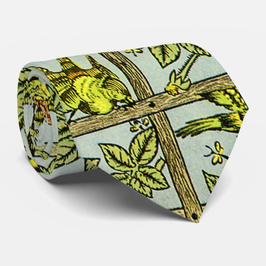 Cravate William Morris Design #5 (Roulé)