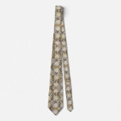 Cravate William * Morris Floral Gold Cream (Devant)