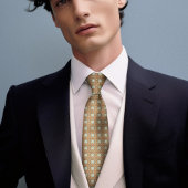 Cravate William Morris Floral Golden Star Hommes