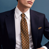 Cravate William Morris Floral Golden Star Hommes