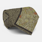 Cravate William Morris Floral Lys willow art design (Roulé)