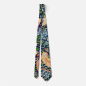Cravate William Morris Fraise Thief Ornate (Dos)