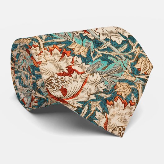 Cravate William Morris Honeysuckle (Roulé)