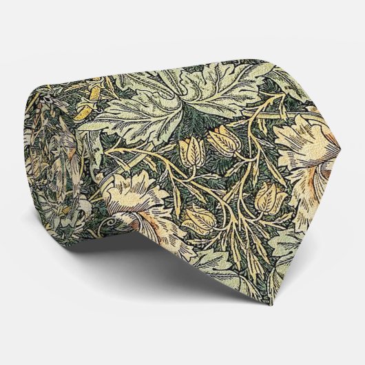 Cravate William Morris Honeysuckle Design (Roulé)
