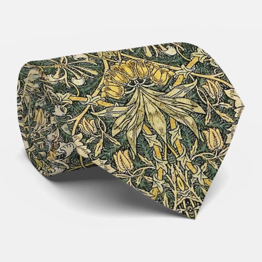 Cravate William Morris Honeysuckle Design (Roulé)