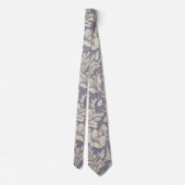 Cravate William Morris Horn Poppy Classic Floral (Dos)