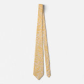Cravate William Morris Jaune Hommes (Devant)