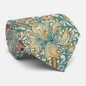 Cravate William Morris "Lily d'Or" 3 (Roulé)