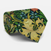 Cravate William Morris "Lily d'Or" 4 (Roulé)
