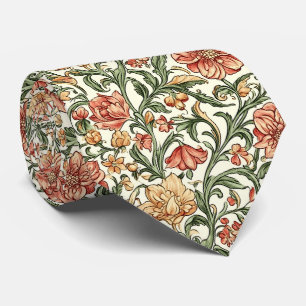Cravate William Morris Motif