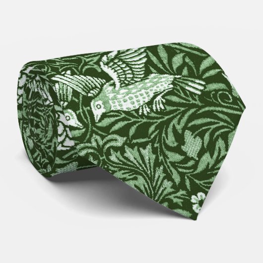 Cravate William Morris "Oiseaux" 4 (Roulé)
